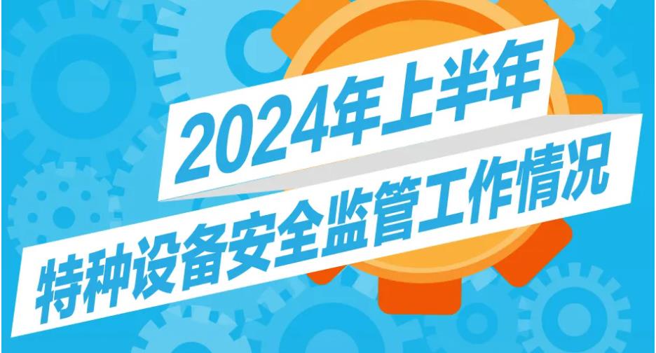 一圖讀懂 | 2024年上半年特種設備安全監管工作情況
